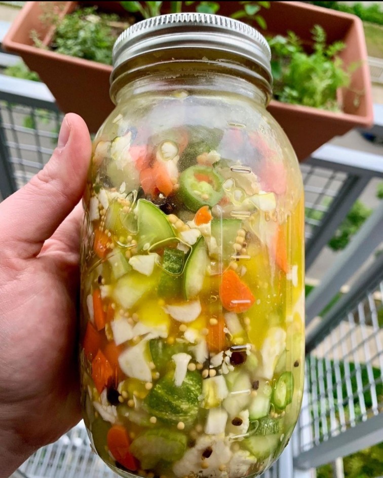 Homemade Pickled vegetable salad Recipe