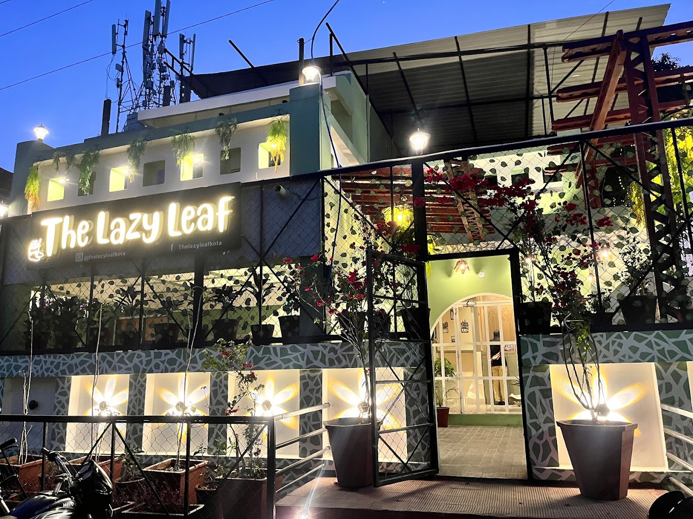 The lazy leaf kota | Best café & restaurant