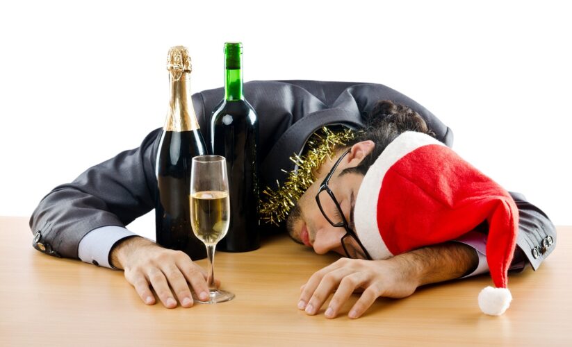 How to manage your hangover the night after Christmas